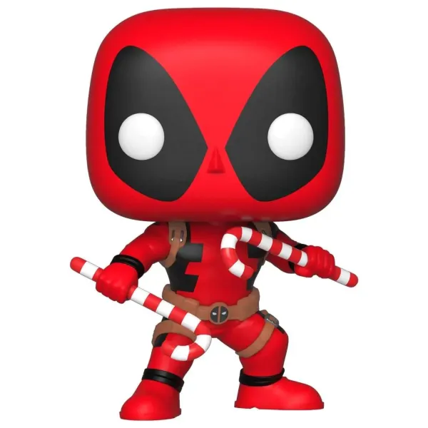 Фигурка Funko POP! Bobble Marvel Holiday Deadpool w/ Candy Canes (400) 33985