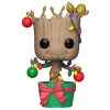 Фигурка Funko POP! Bobble Marvel Holiday Groot w/ Lights & Ornaments (399) 33982