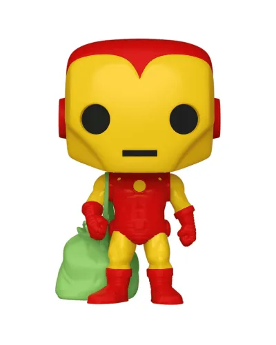 Фигурка Funko POP! Bobble Marvel Holiday Iron Man with Bag (1282) 72188