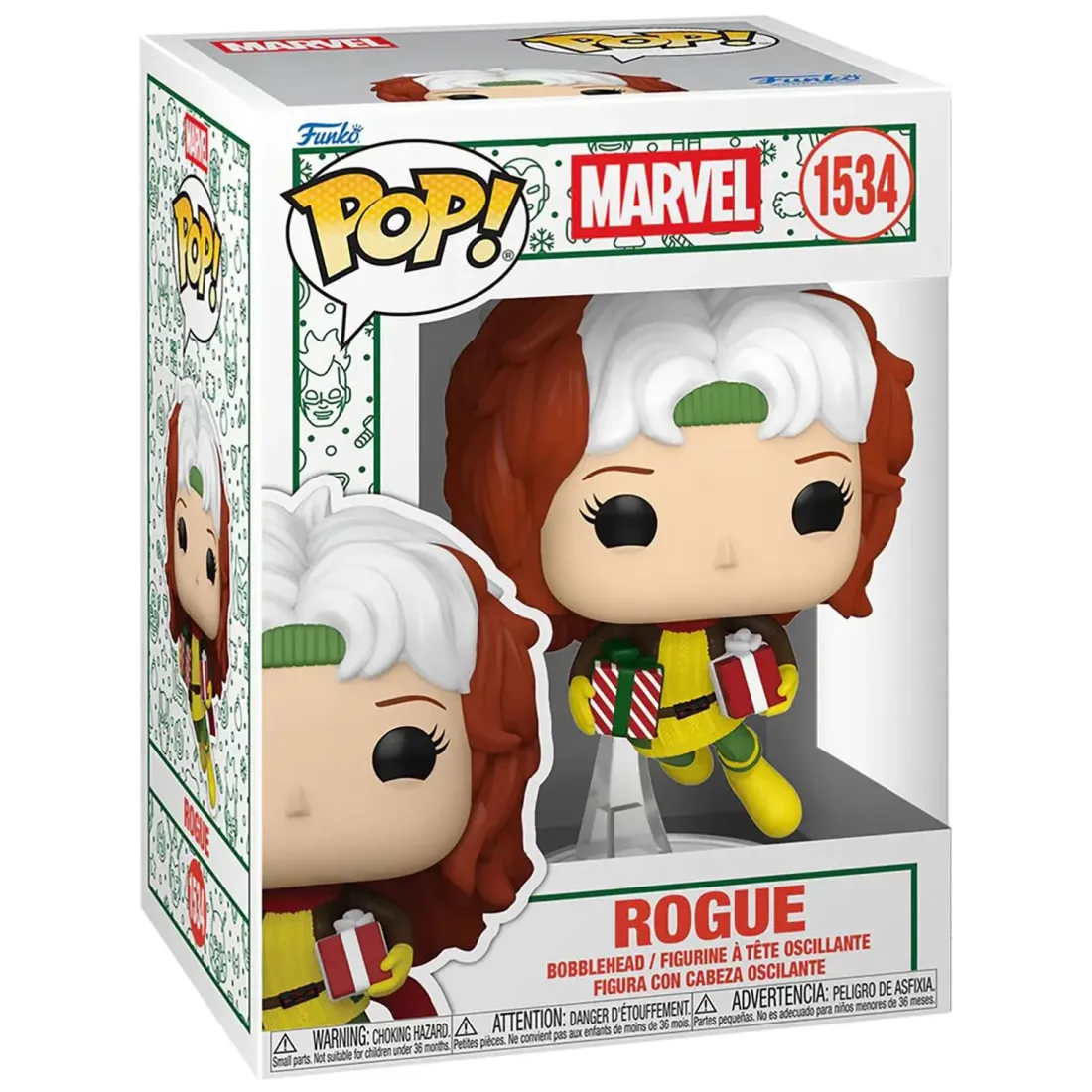 Фигурка Funko POP! Bobble Marvel Holiday Rogue (1534) 86090
