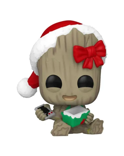 Фигурка Funko POP! Bobble Marvel Holiday S4 Groot (1440) 80033