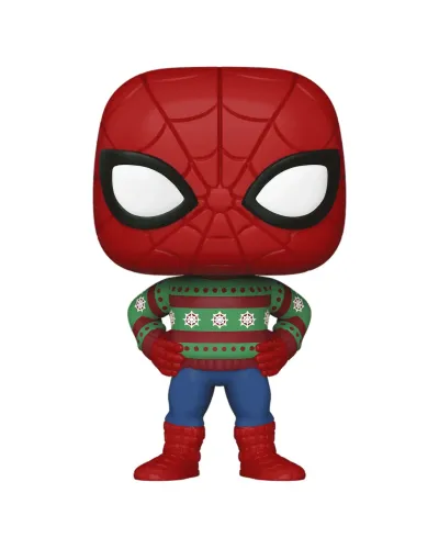 Фигурка Funko POP! Bobble Marvel Holiday Spider-Man in Sweater (1284) 72190
