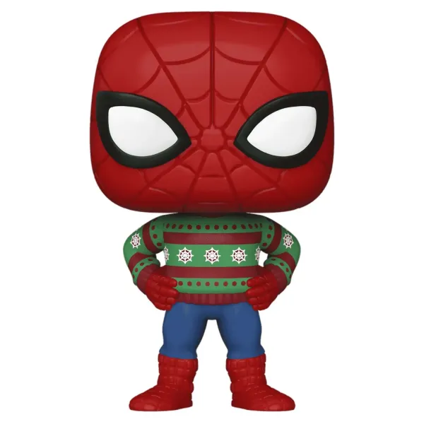 Фигурка Funko POP! Bobble Marvel Holiday Spider-Man in Sweater (1284) 72190
