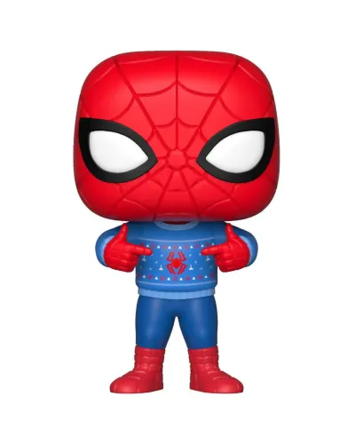 Фигурка Funko POP! Bobble Marvel Holiday Spider-Man w/ Ugly Sweater (397) 33983