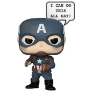 Фигурка Funko POP! Bobble Marvel Infinity Saga Captain America(I can) WonderCon25 (Exc) (1480) 85287