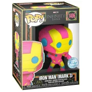 Фигурка Funko POP! Bobble Marvel Infinity Saga Iron Man Mark 3 (BLKLT) (Exc) (1406) 82377
