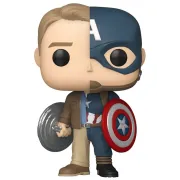 Фигурка Funko POP! Bobble Marvel Infinity Saga Split Steve Rogers/Captain America (Exc) (1512) 87222