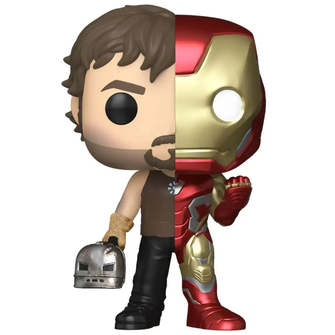 Фигурка Funko POP! Bobble Marvel Infinity Saga Split Tony Stark/Iron Man (Exc) (1569) 88520