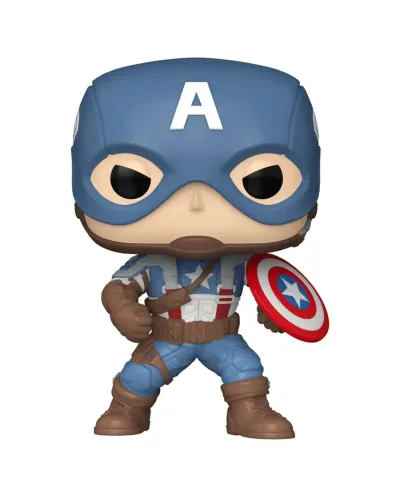 Фигурка Funko POP! Bobble Marvel Infinity Sagа CA The First Avenger Captain America (1476) 83791