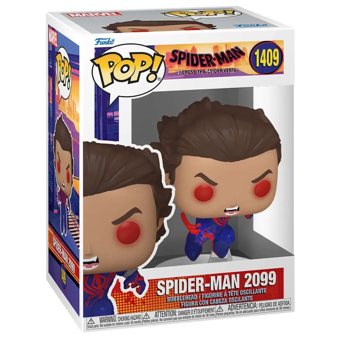 Фигурка Funko POP! Bobble Marvel Spider-Man ATSV S2 Spider-Man 2099 (Unmasked) (1409) 82647