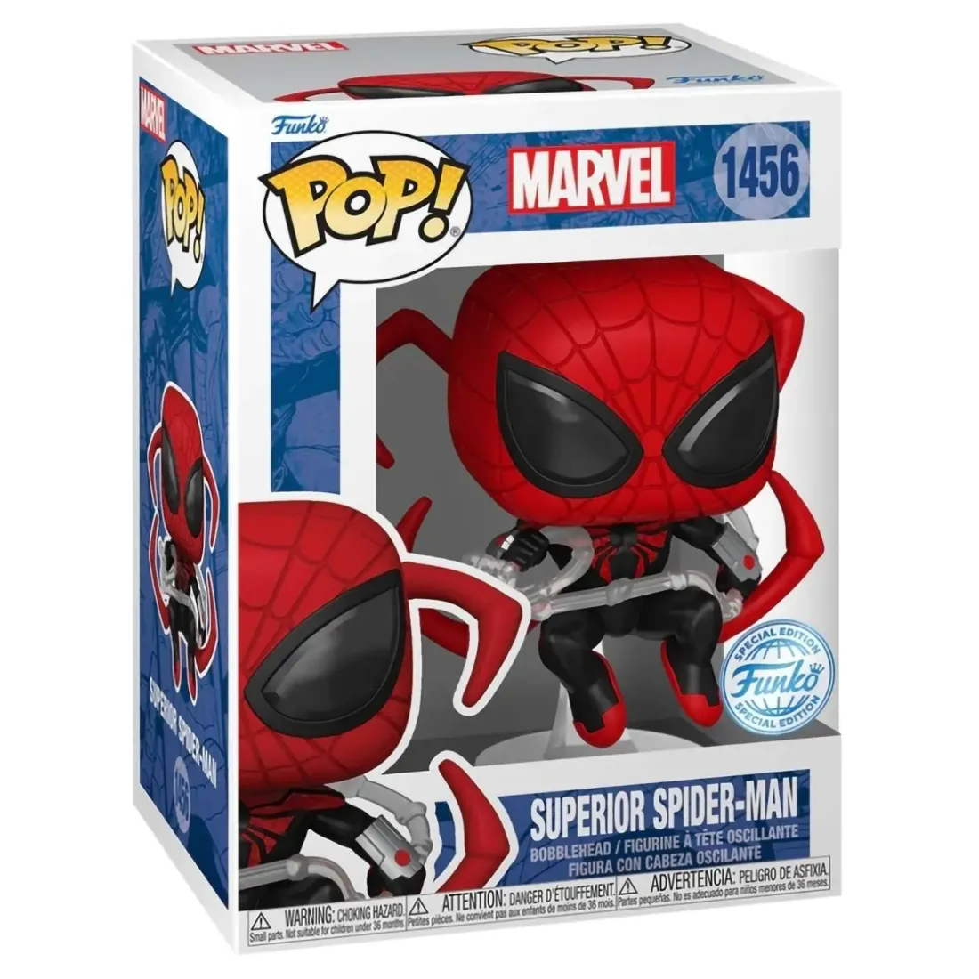 Фигурка Funko POP! Bobble Marvel Spider-Man Superior Spider-Man (Exc) (1456) 84427