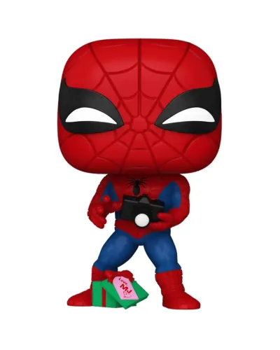 Фигурка Funko POP! Bobble Marvel Spider-Man with Gift (1441) 82877