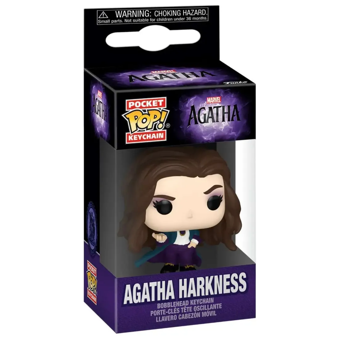 Брелок Funko Pocket POP! Marvel Agatha All Along Agatha Harkness 75707