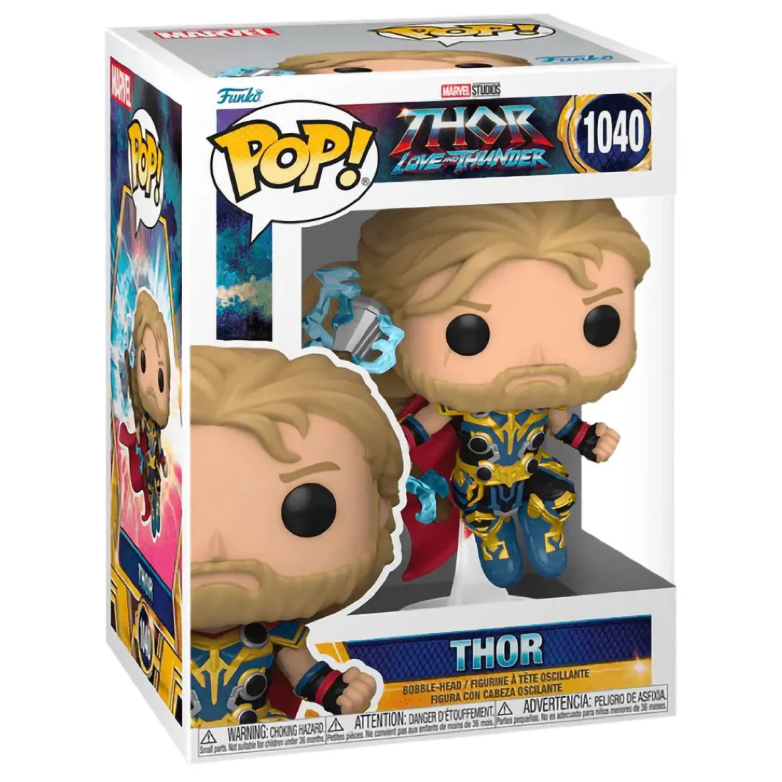 Фигурка Funko POP! Bobble Marvel Thor Love & Thunder Thor (1040) 62421
