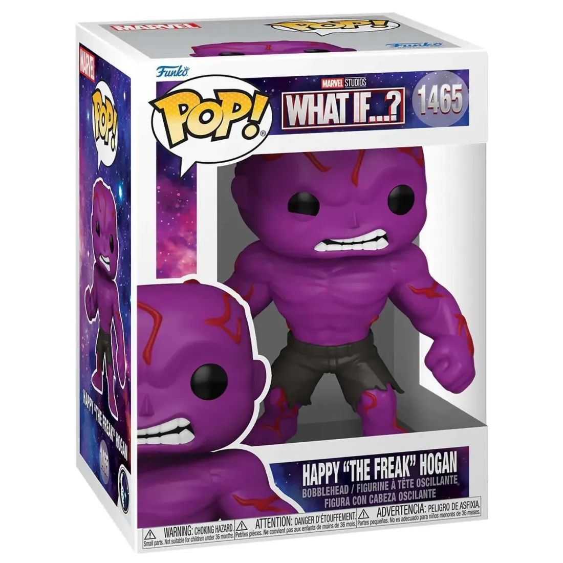Фигурка Funko POP! Bobble Marvel What If Happy The Freak Hogan (1465) 68045
