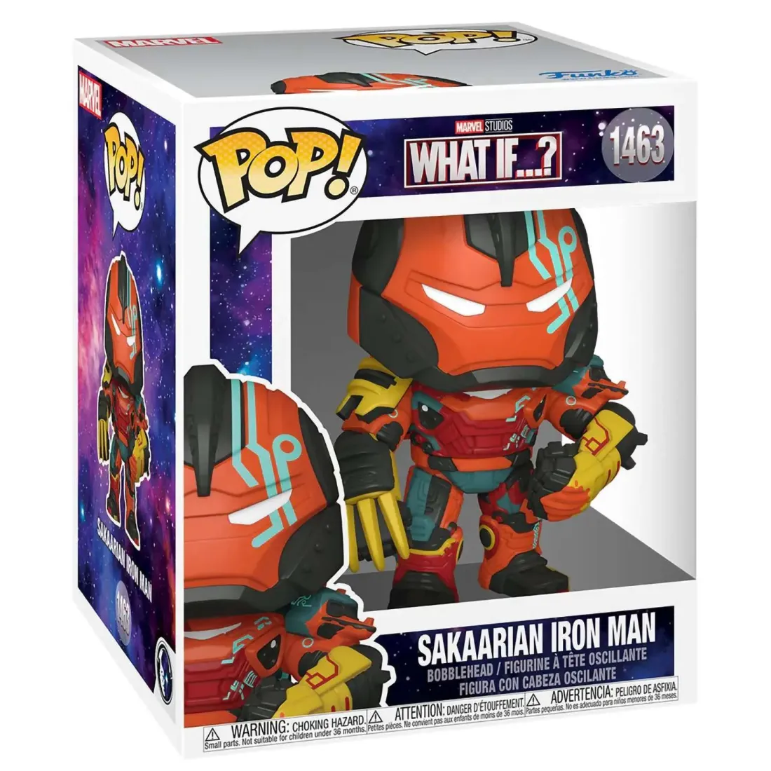 Фигурка Funko POP! Bobble Marvel What If Sakaarian Iron Man 6