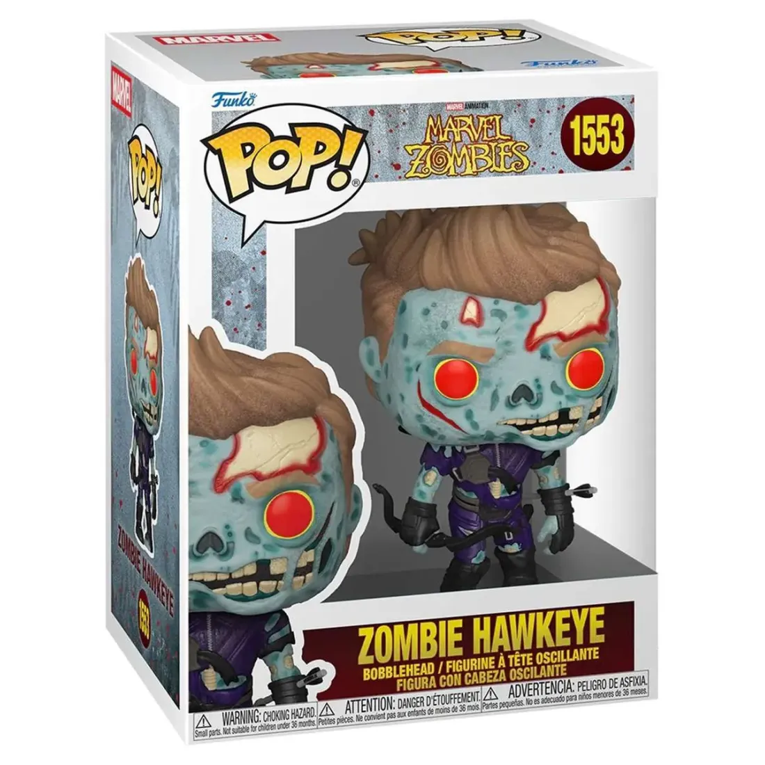 Фигурка Funko POP! Bobble Marvel Zombies Zombie Hawkeye (1553) 86649