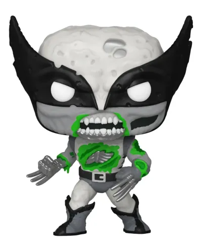 Фигурка Funko POP! Bobble Marvel Zombies Zombie Wolverine (B&W) (GW) (Exc) (662) 88261