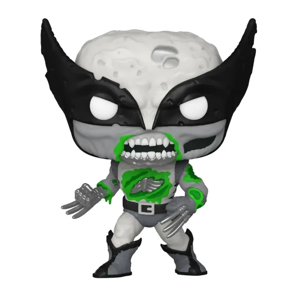 Фигурка Funko POP! Bobble Marvel Zombies Zombie Wolverine (B&W) (GW) (Exc) (662) 88261