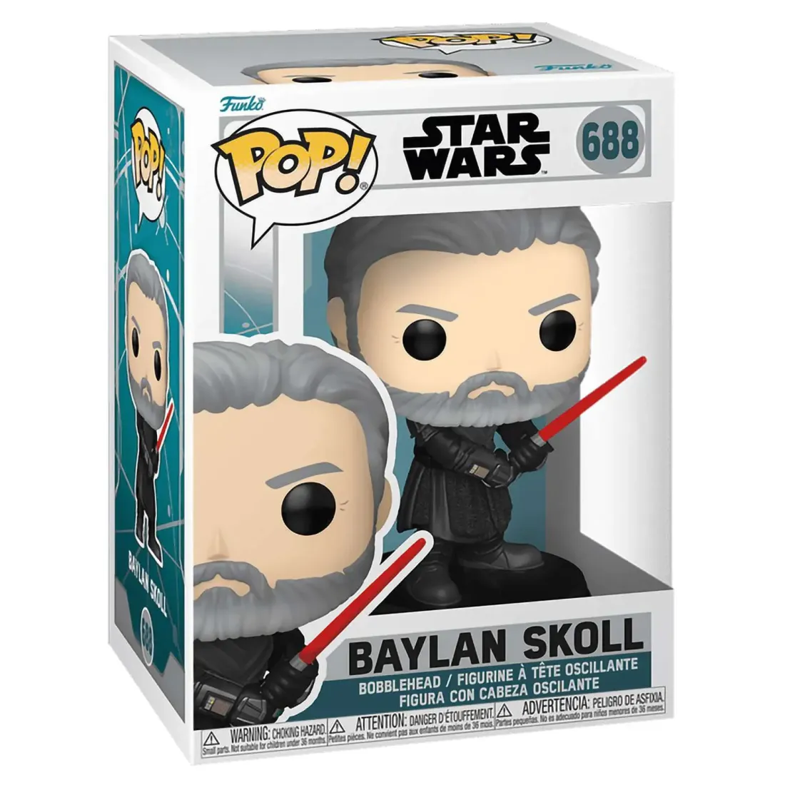 Фигурка Funko POP! Bobble Star Wars Ahsoka S2 Baylan Skoll (688) 76544