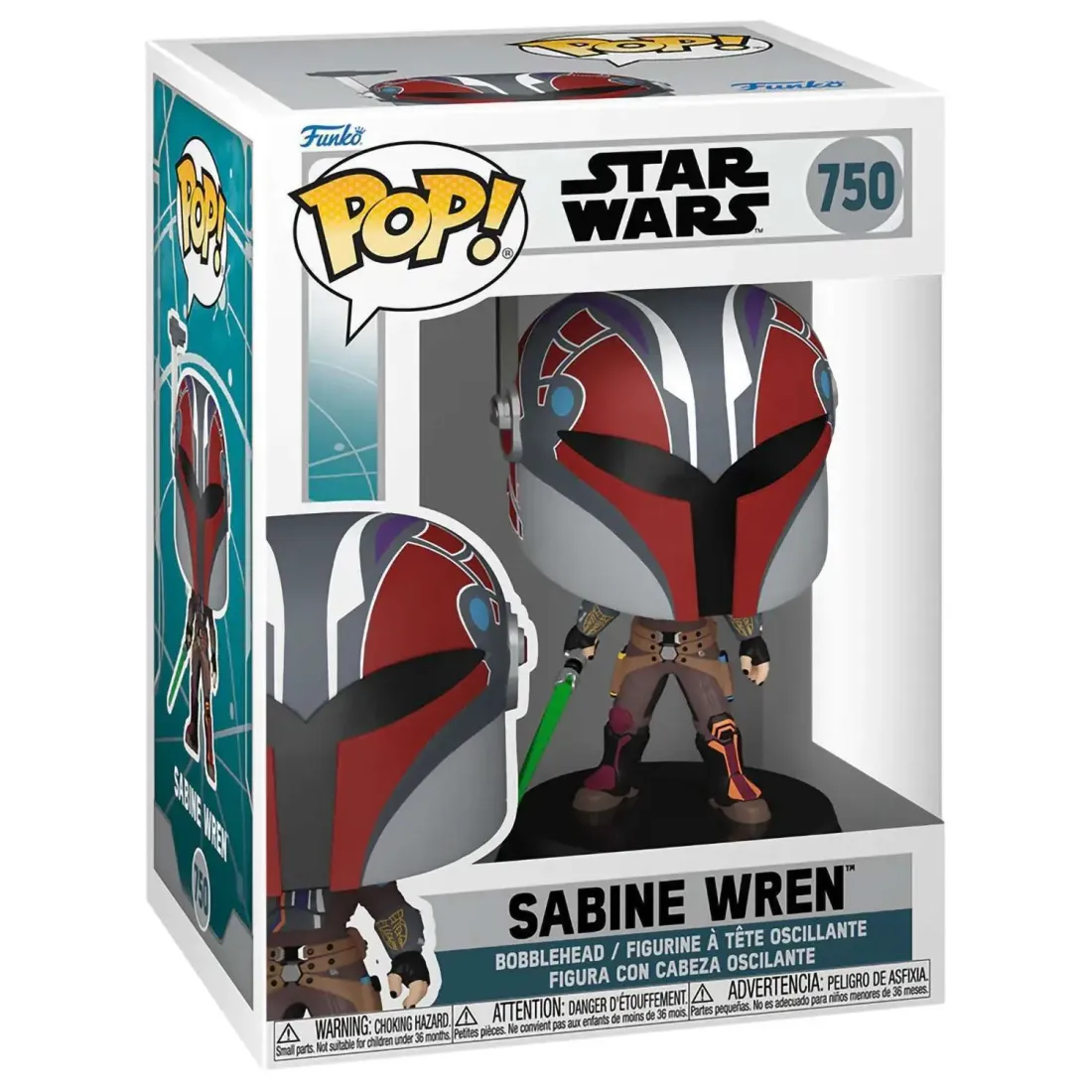 Фигурка Funko POP! Bobble Star Wars Ahsoka S3 Sabine Wren (750) 83761