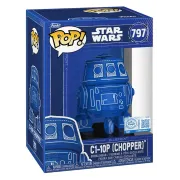 Фигурка Funko POP! Bobble Star Wars C1-10P (Chopper) (Exc) (797) 88253