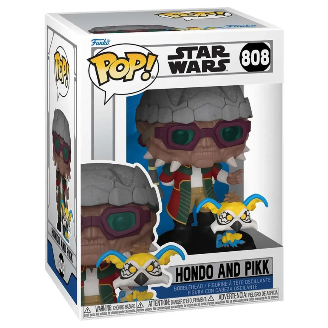 Фигурка Funko POP! Bobble Star Wars Clone Wars Hondo and Pikk (808) 86928