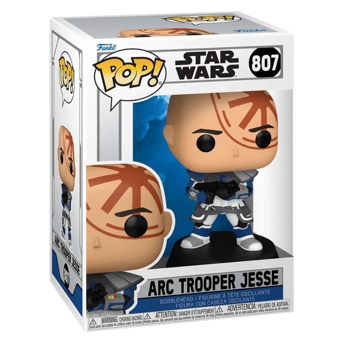 Фигурка Funko POP! Bobble Star Wars Clone Wars Jesse Arc Trooper Jesse w/Chase (807) 83545