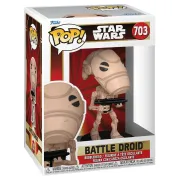 Фигурка Funko POP! Bobble Star Wars Ep 1 TPM 25th Battle Droid (703) 76016