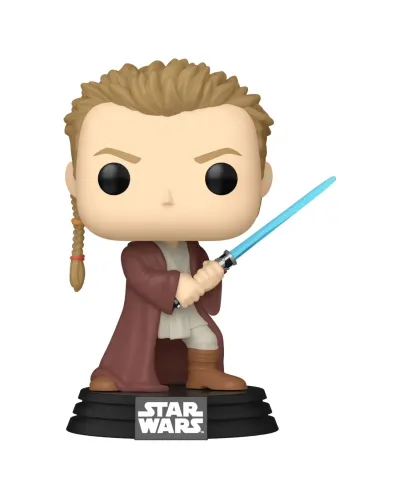Фигурка Funko POP! Bobble Star Wars Ep 1 TPM 25th Obi-Wan Kenobi (Young) (699) 76018