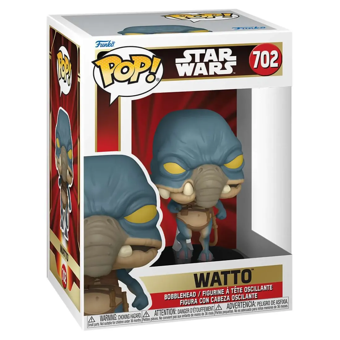 Фигурка Funko POP! Bobble Star Wars Ep 1 TPM 25th Watto (702) 76021