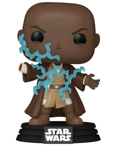 Фигурка Funko POP! Bobble Star Wars Ep 3 Mace Windu (Electrocuted) (GW) (Exc) (788) 87252