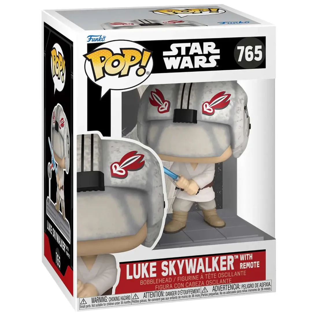 Фигурка Funko POP! Bobble Star Wars Ep 4 ANH Luke Skywalker with Remote (765) 83798