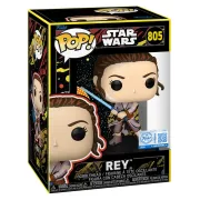 Фигурка Funko POP! Bobble Star Wars Ep 7 TFA Rey (Retro) (Exc) (805) 88576