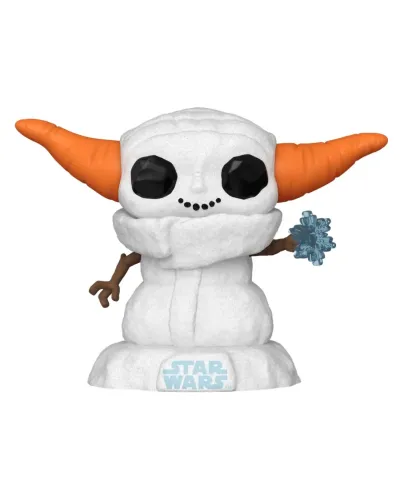 Фигурка Funko POP! Bobble Star Wars Holiday Grogu Snowman (748) 80011