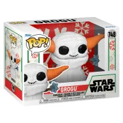Фигурка Funko POP! Bobble Star Wars Holiday Grogu Snowman (748) 80011