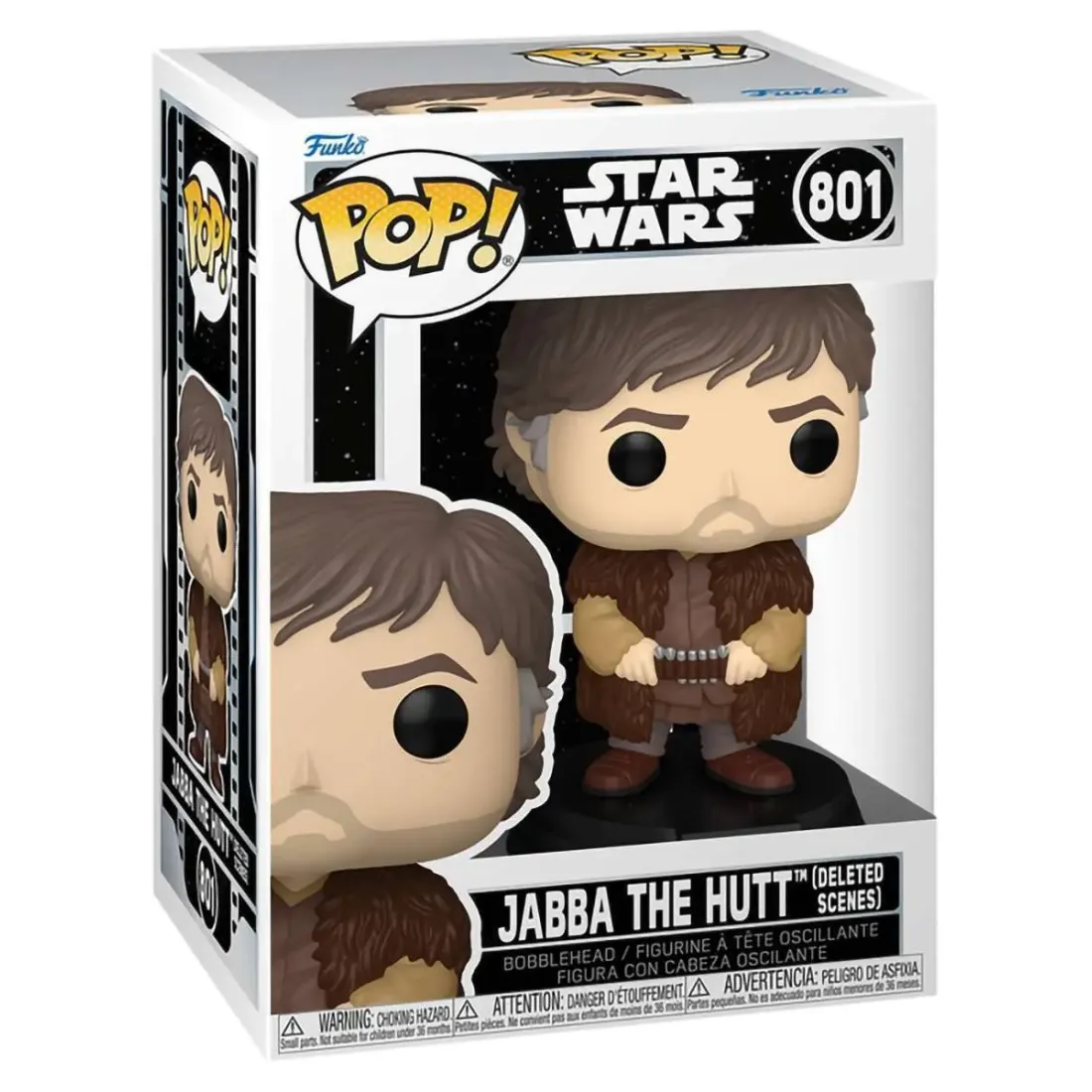 Фигурка Funko POP! Bobble Star Wars Jabba The Hutt (Deleted Scenes) (801) 86450