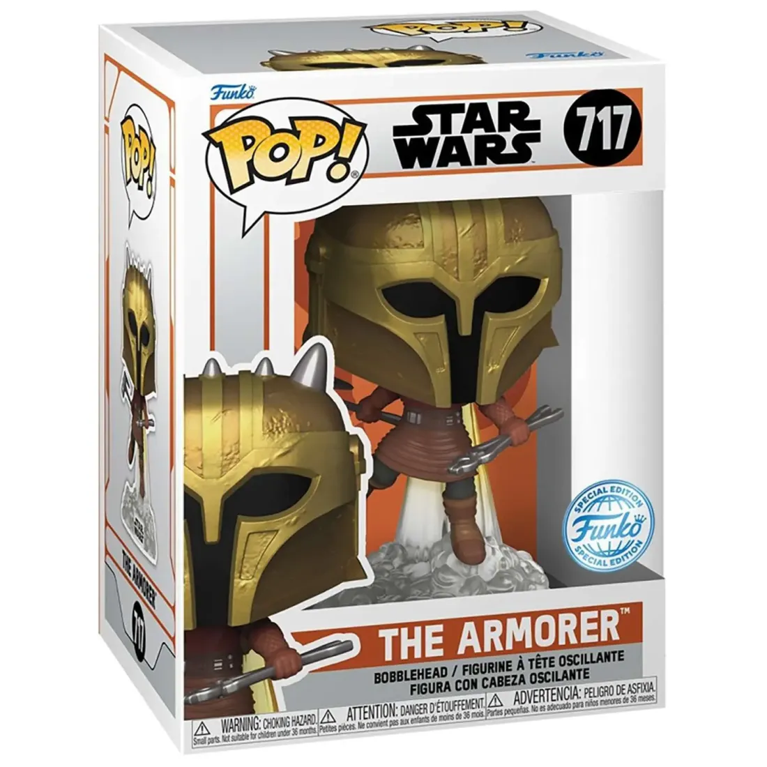 Фигурка Funko POP! Bobble Star Wars Mandalorian S10 The Armorer w/Jetpack (Exc) (717) 82112