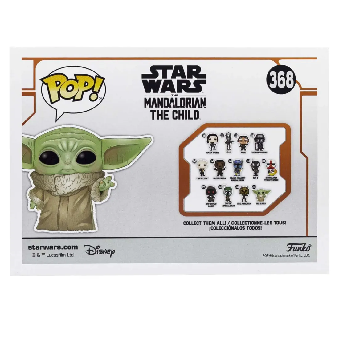 Фигурка Funko POP! Bobble Star Wars Mandalorian The Child (368) 48740