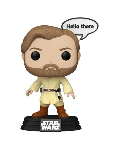 Фигурка Funko POP! Bobble Star Wars Obi-Wan Kenobi (Hello There) (781) 83595