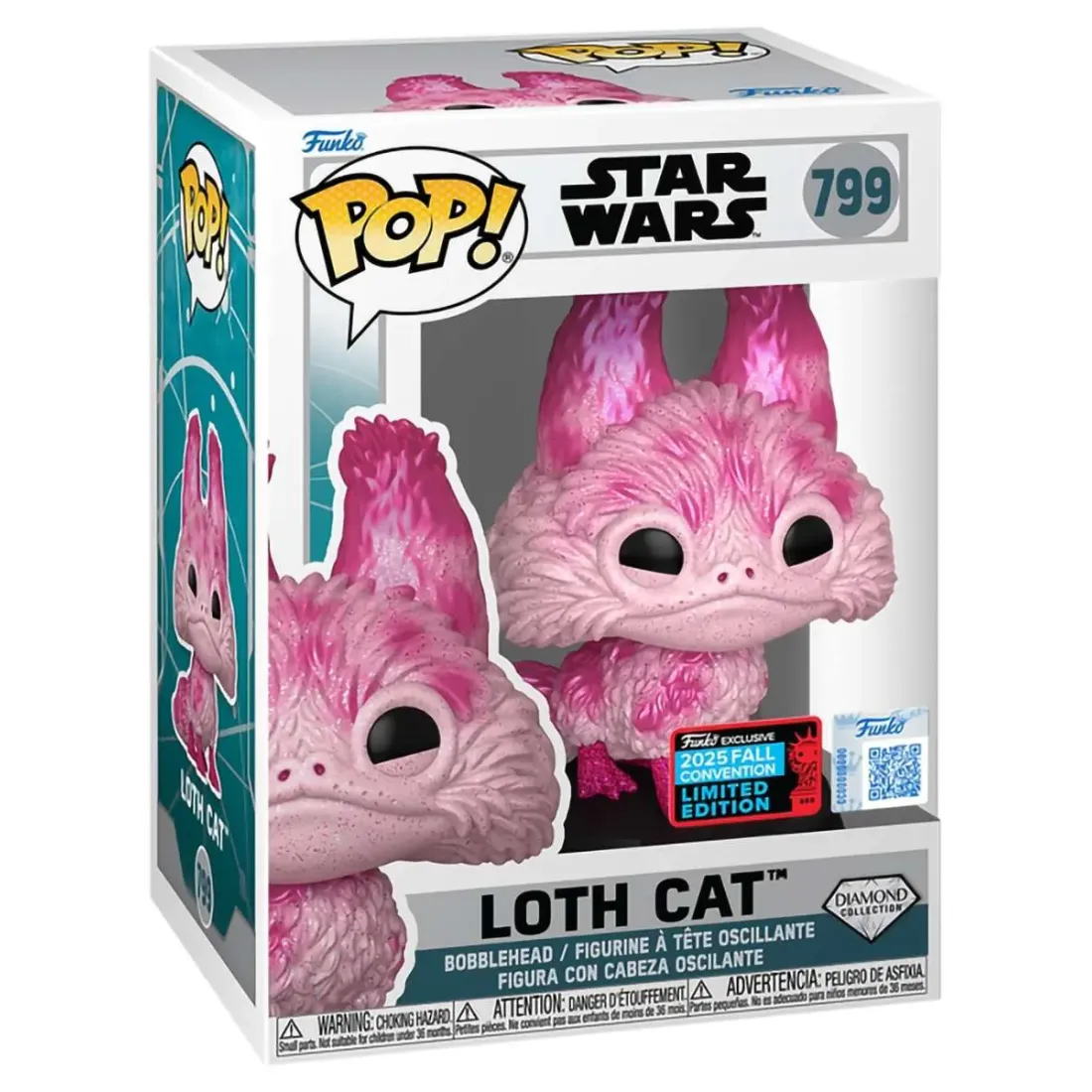 Фигурка Funko POP! Bobble Star Wars Rebels Loth Cat NYCC25 (DGLT) (Exc) (799) 88128