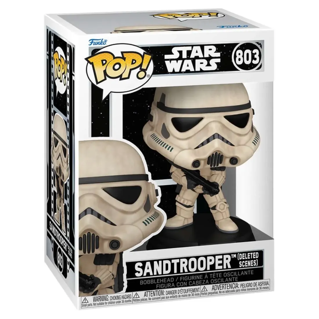 Фигурка Funko POP! Bobble Star Wars Sandtrooper (Deleted Scenes) (803) 86452