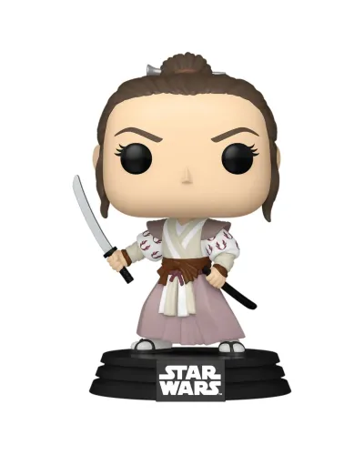 Фигурка Funko POP! Bobble Star Wars SWI Convention Rey Skywalker (Exc) (774) 85190