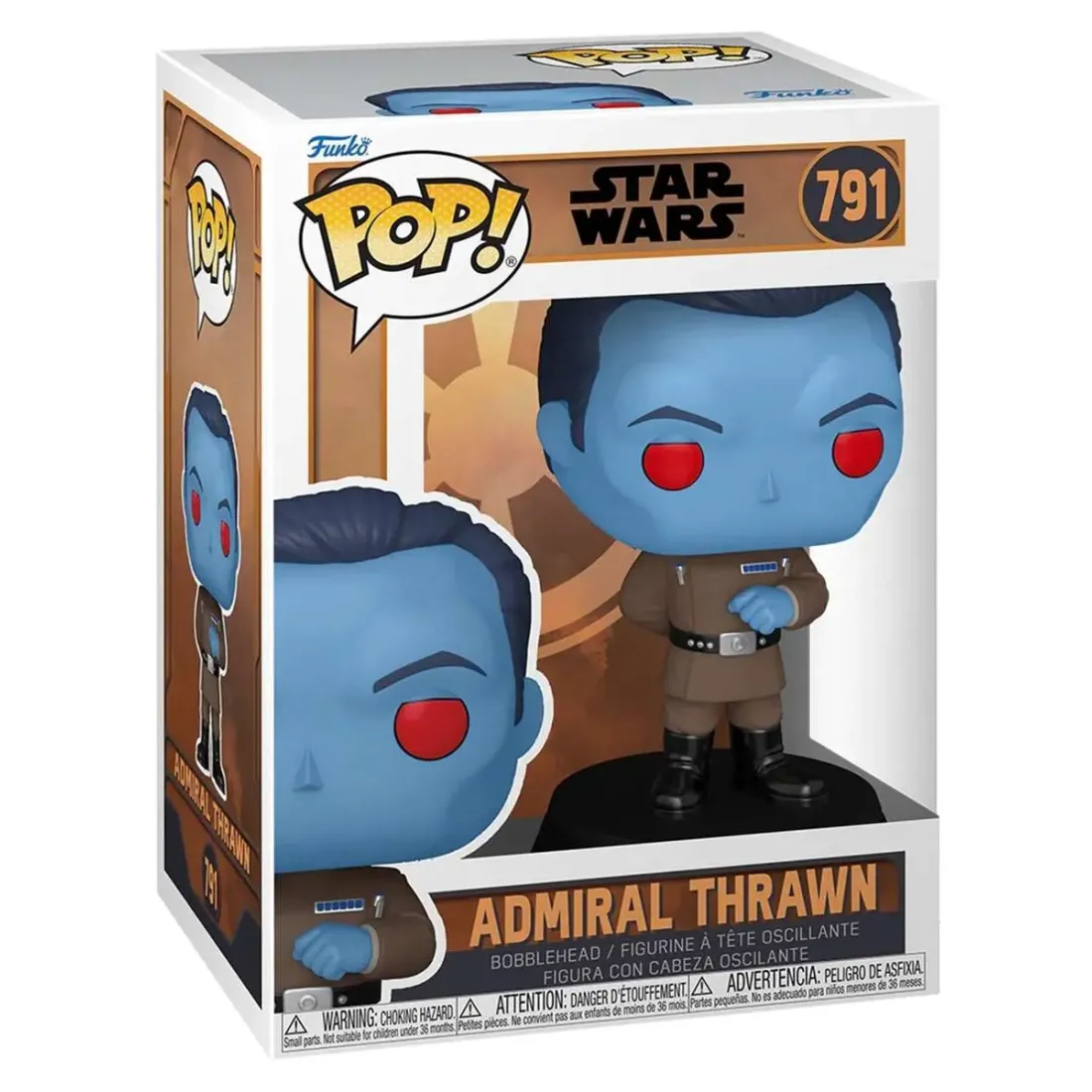 Фигурка Funko POP! Bobble Star Wars Tales of the Empire Admiral Thrawn (791) 86591