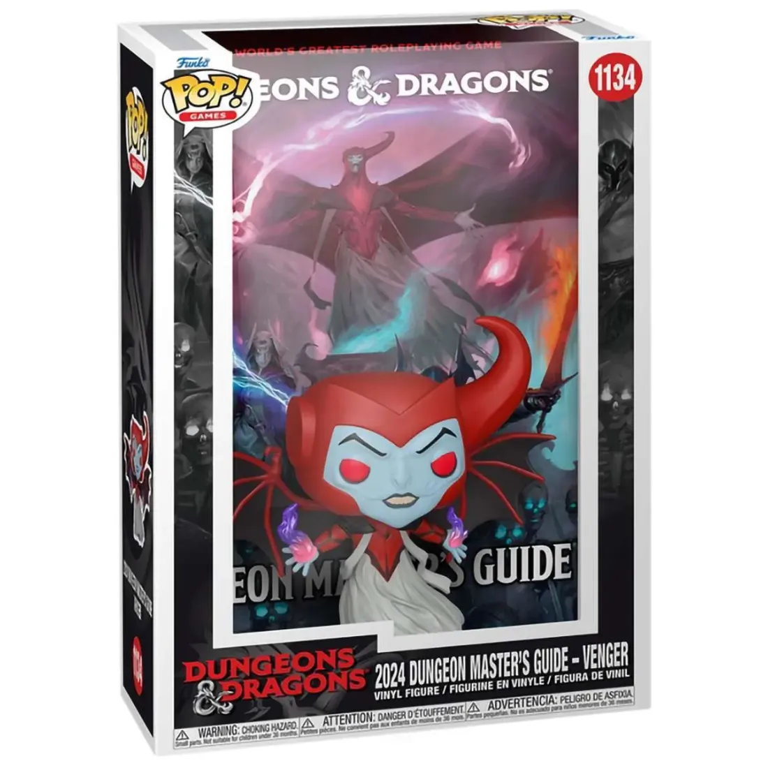 Фигурка Funko POP! Book Cover D&D 2024 Dungeon Master's Guide - Venger (1134) 88174