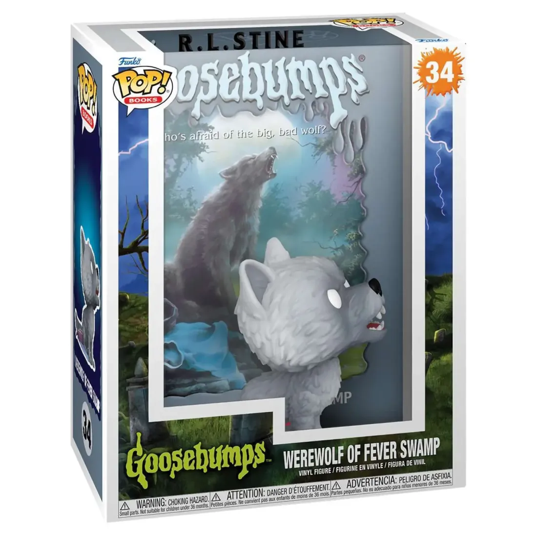 Фигурка Funko POP! Books Covers Goosebumps Werewolf of Fever Swamp (34) 80902