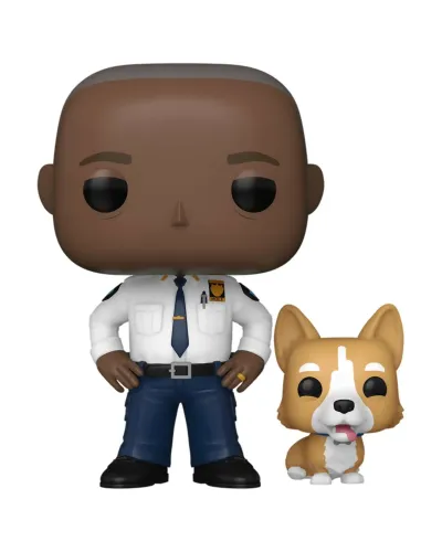 Фигурка Funko POP! Brooklyn Nine-Nine Captain Ray Holt with Cheddar (1626) 61401