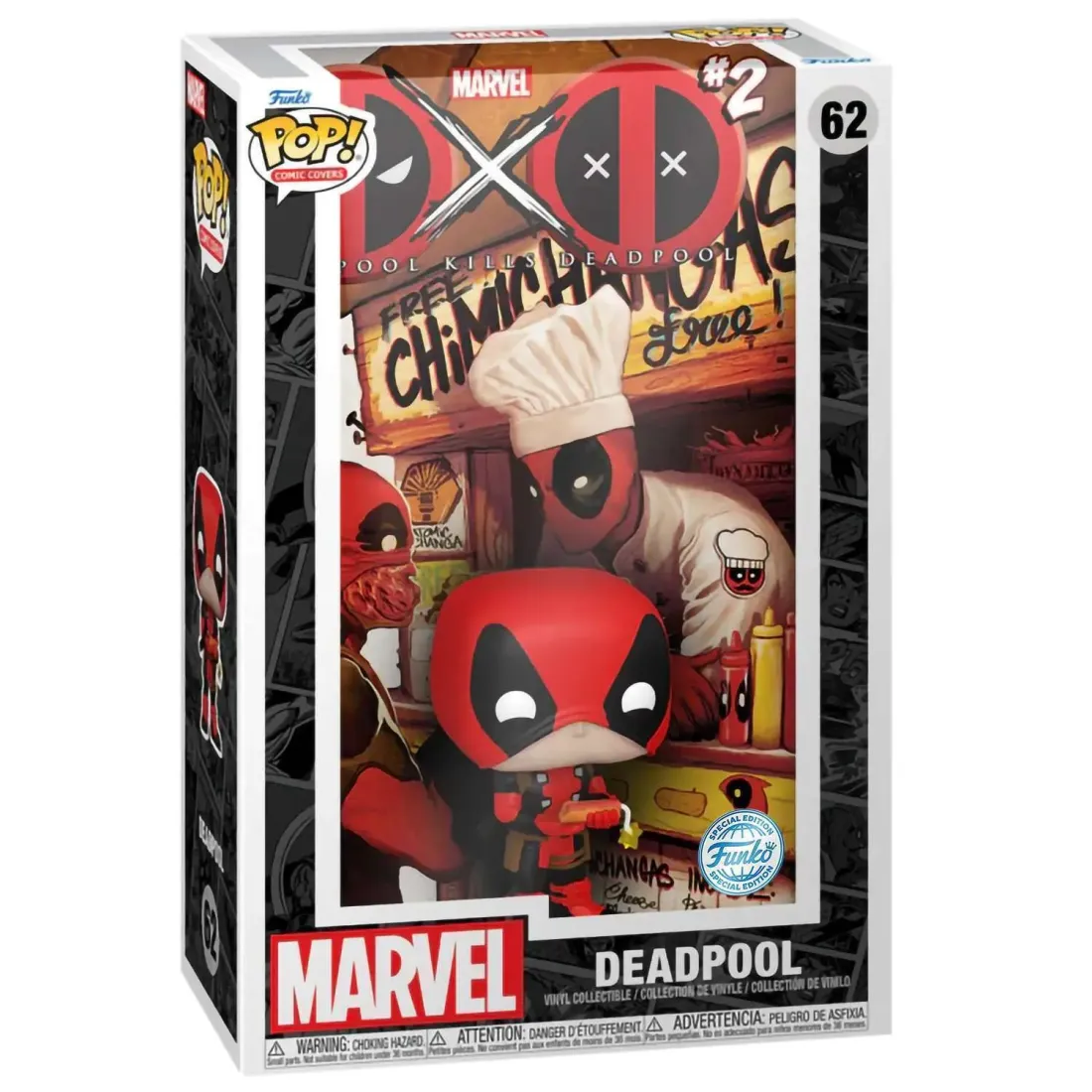 Фигурка Funko POP! Comic Covers Marvel Deadpool Kills Deadpool #2 Deadpool (Exc) (62) 83037