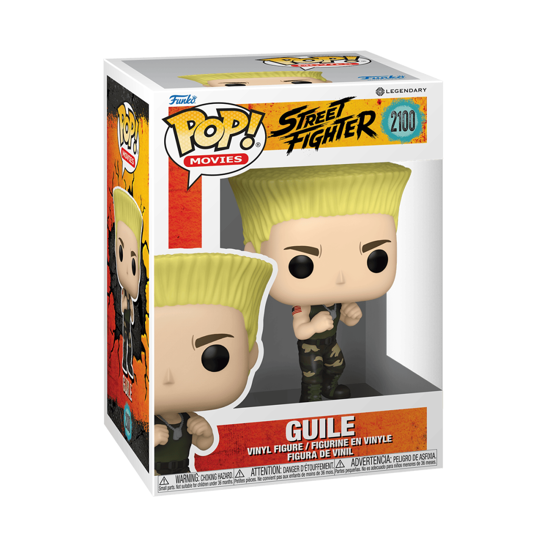 Фигурка Funko POP! Movies Street Fighter Guile (2100) 95695